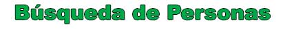 buscar personas